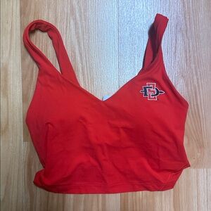 sdsu lululemon Align Tank With Left Chest SD Interlock